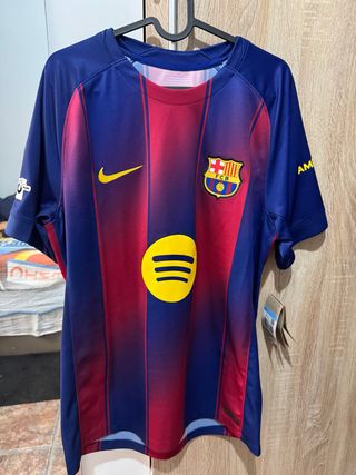 Camiseta FC Barcelona Nike Azul/Rojo