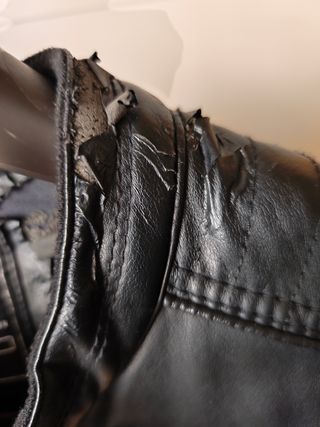 Giubbotto effetto pelle ALCOTT uomo nero