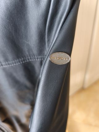 Giubbotto effetto pelle ALCOTT uomo nero