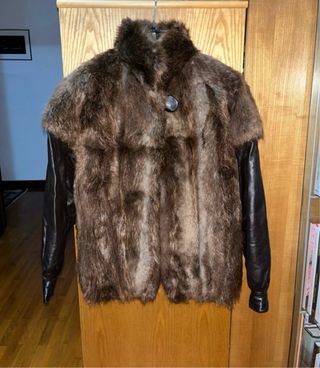 Giacca artigianale donna maniche removibili