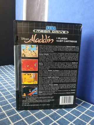 MEGADRIVE ALADDIN ORIGINAL 