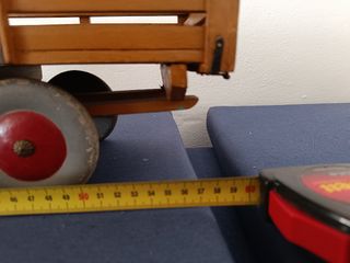 Camión de Juguete Antiguo Rojo