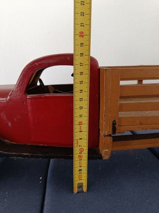Camión de Juguete Antiguo Rojo