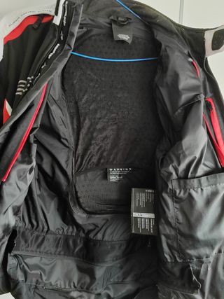 Chaqueta Moto Alpinestars Negra/Roja/Blanca