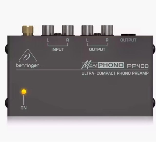 Behringer PP400 Preamplificador Phono Compacto