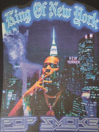 Pop Smoke T Shirt Vintage 2020 Rap Trap Hip Hop