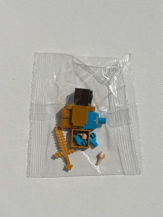 Set figurines Minecraft villager lama slime maiale