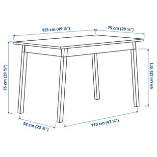 Mesa PINNTORP IKEA Madera 