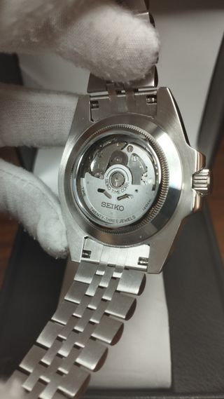 Reloj Seiko Mod GMT-Master II Coca Cola Negro Rojo