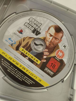 Grand Theft Auto IV PS3 Platinum