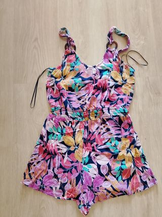 Mono corto estampado floral