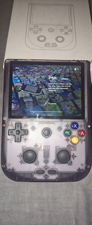 Consola Arcade Portátil Morada