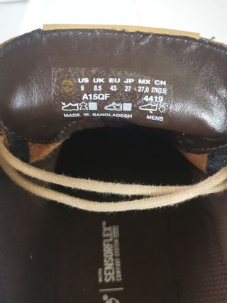 Vendo zapatos piel Timberland del 43