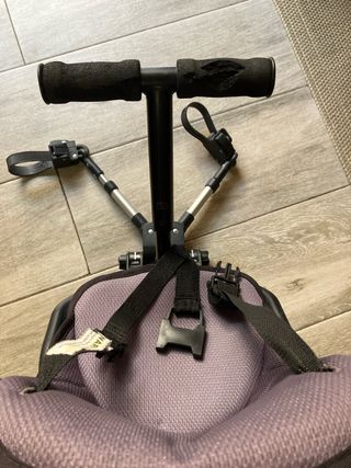 Plataforma patín con silla para carrito