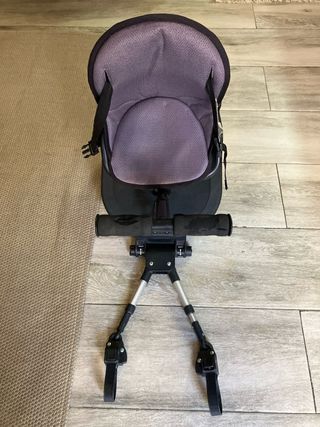 Plataforma patín con silla para carrito