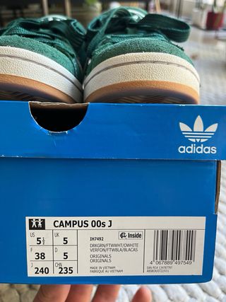 Adidas Campus Zapatillas Verde