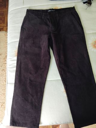 Pantalón de pana marrón caballero