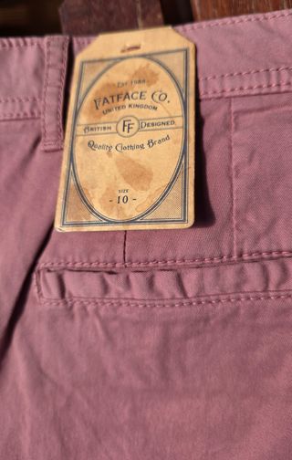 Pantalón Corto Fat Face Rosa Talla 38