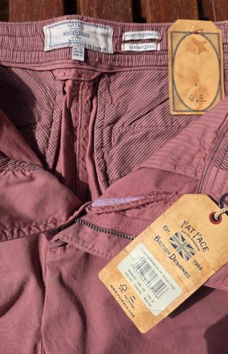 Pantalón Corto Fat Face Rosa Talla 38
