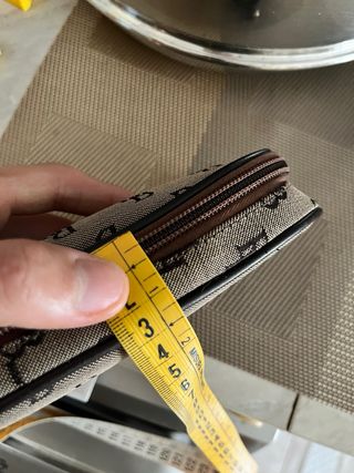 Borsellino marrone. con specchietto. come nuovo