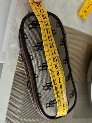 Borsellino marrone. con specchietto. come nuovo