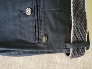 Pantalón de caballero azul