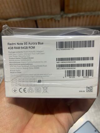 Xiaomi Redmi Note 9S 4GB/64GB Aurora Blue