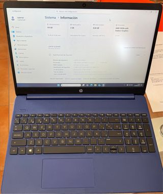 Ordenador portátil HP EQ1039NS azul