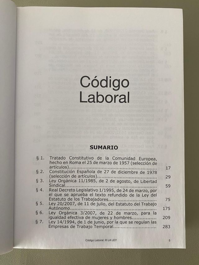 Regalo Código laboral