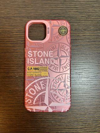 Funda iPhone 13 Stone Island Rosa