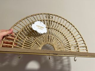 Estantería bebé arcoíris mimbre 