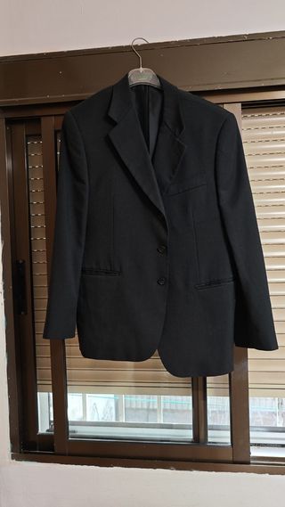 Chaqueta americana negra