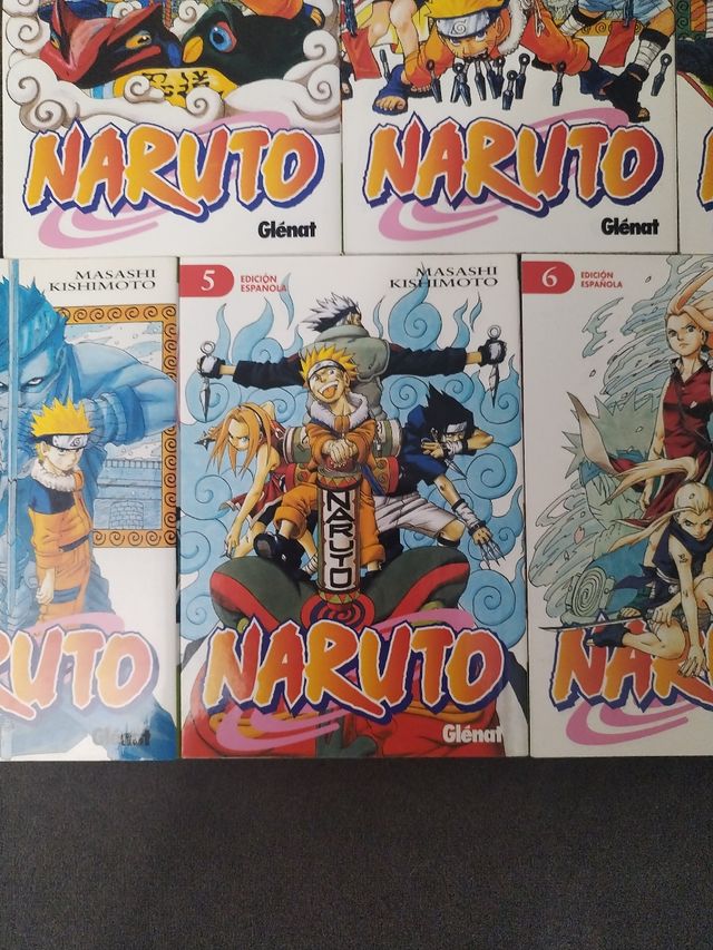 Tomos de Naruto del 1 al 7 - Glénat