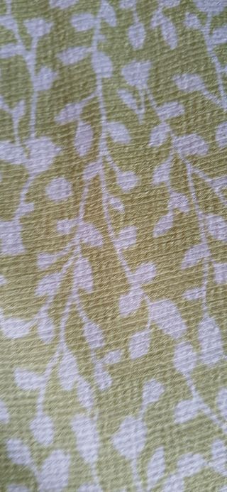 Vestido largo estampado floral verde