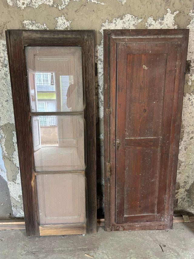 Puertas y ventanas vintage de tea