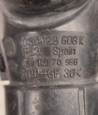 TUBO ADMISION VOLKSWAGEN POLO 1.4 i 1998