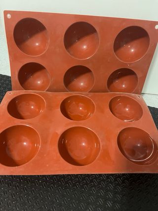 3 Moldes Semiesféricos Lacor Silicona