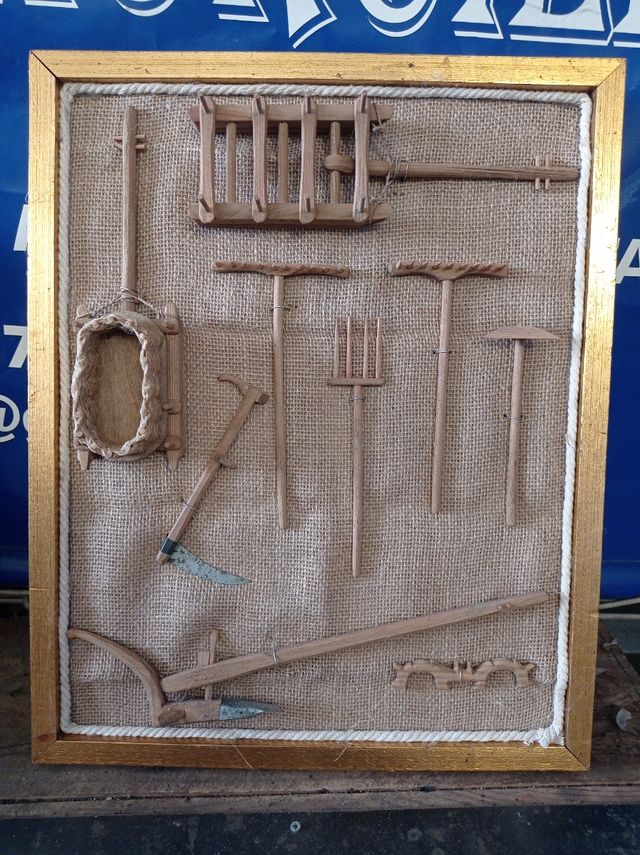 Cuadro Miniaturas Agrícolas