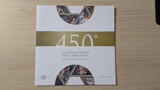 Sellos Vaticano 450 años Capilla Sixtina 1508-2008