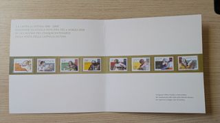 Sellos Vaticano 450 años Capilla Sixtina 1508-2008