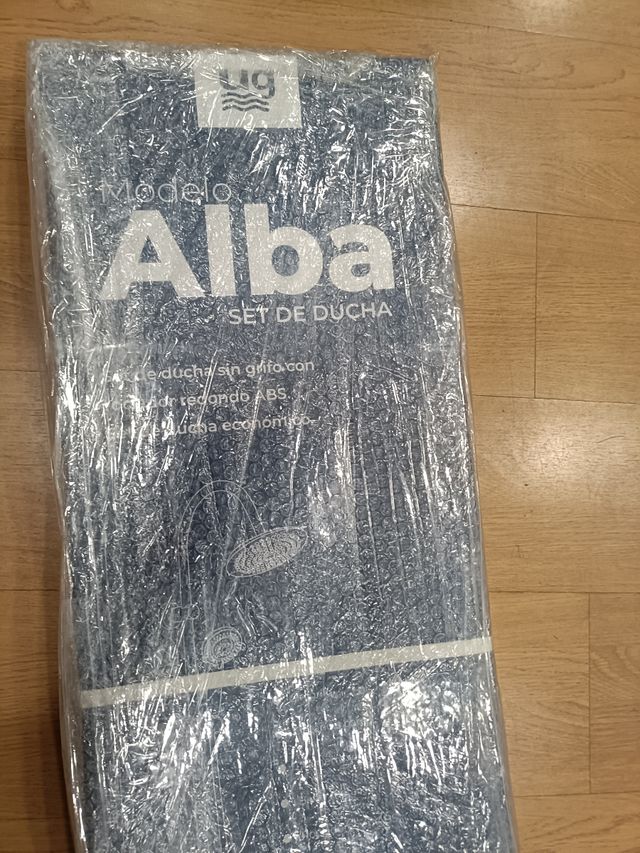 Set de ducha cromado