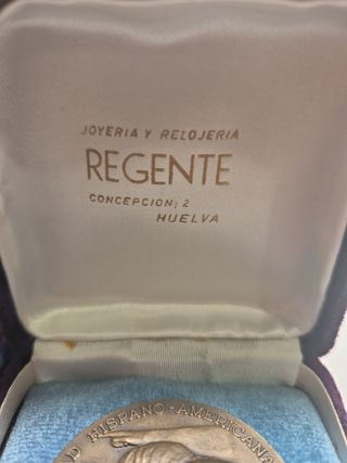 Medalla Universidad Hispano-Americana de la Rabida