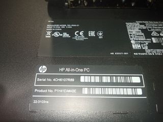 HP All In One PC