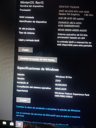 HP All In One PC