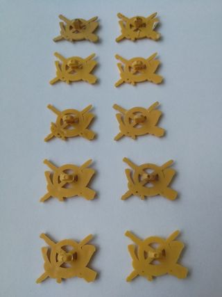 Insignias militares. Infantería