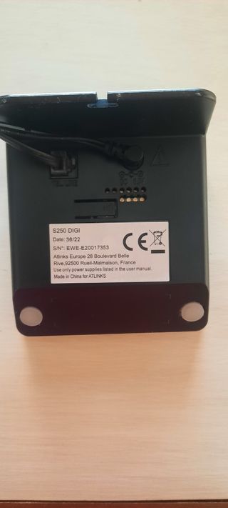 Teléfono inalámbrico DIGI negro