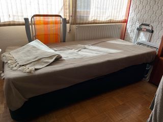Cama individual 90 cm, con canapé abatible