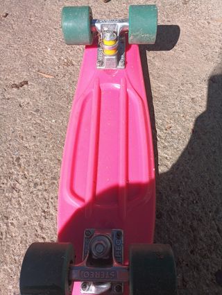 Skate Penny Rosa Stereo