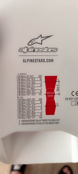 Protecciones Alpinestars Paragon Plus Talla M