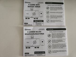 Temporizador Riego WiFi Diivoo 4 Salidas